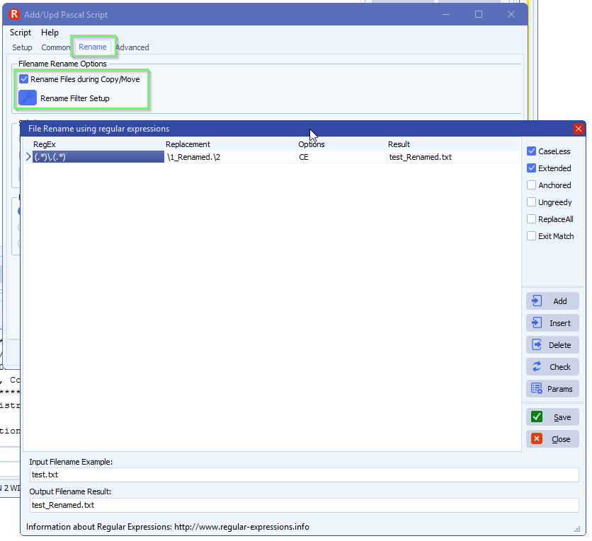 limagito file mover renaming setup