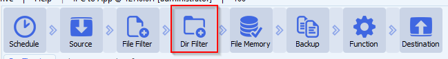 limagito file mover directory filter option