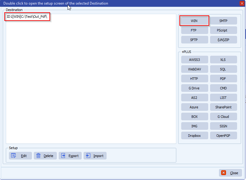 limagito file mover destination options