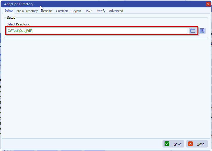 limagito file mover Windows folder as destination