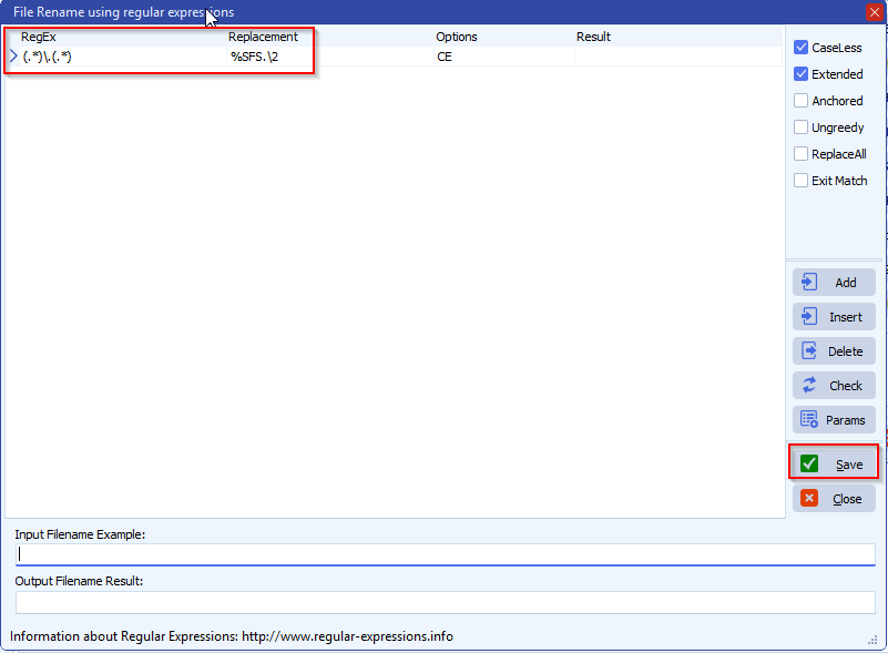 limagito file mover destination file rename setup