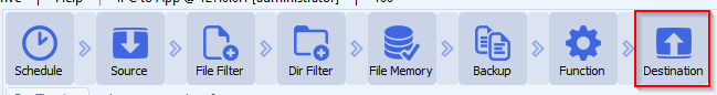 limagito file mover destination setup
