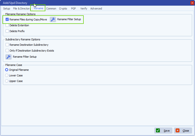 limagito filemover file renaming option