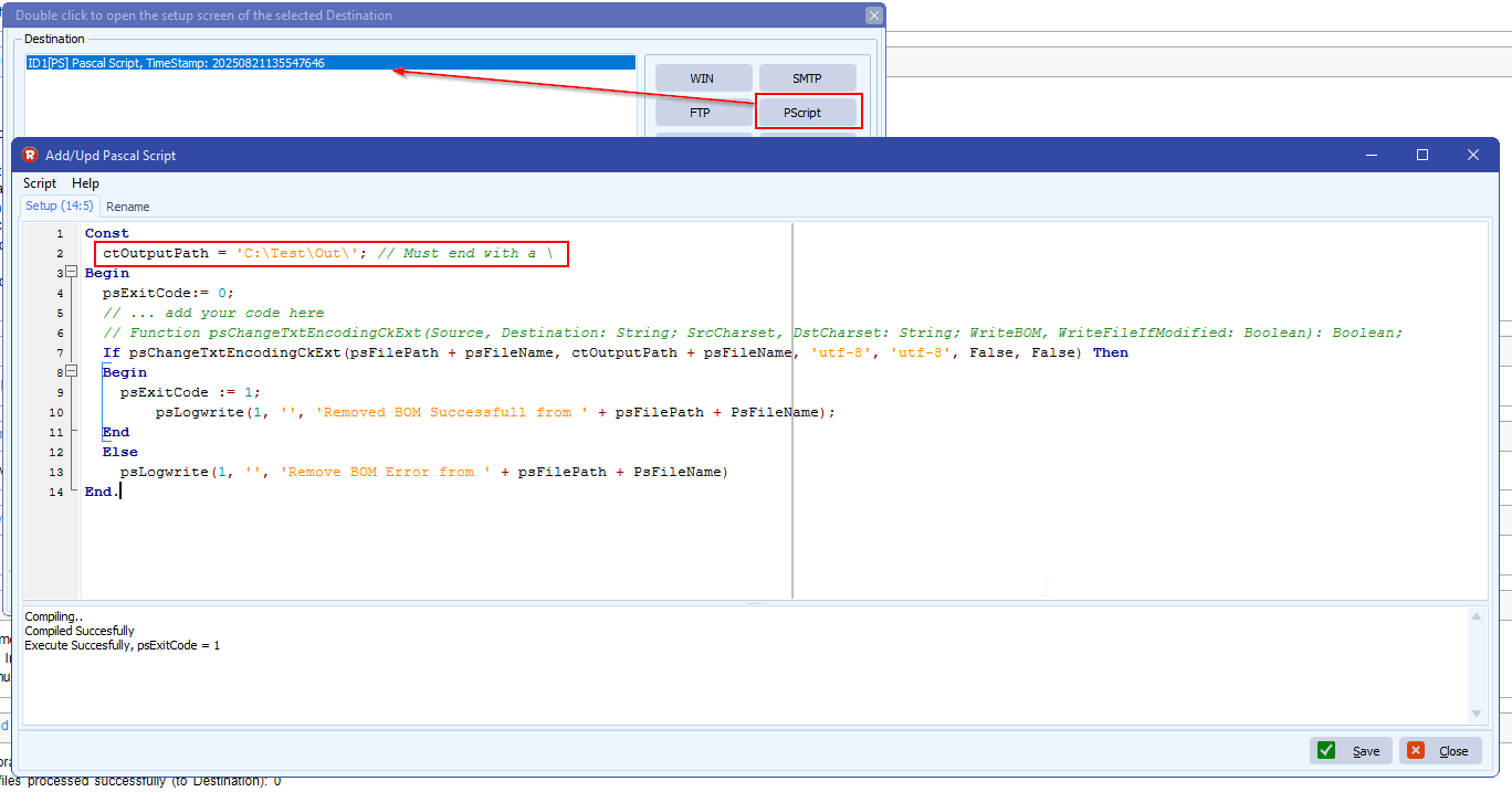 limagito file mover stripping the three-byte BOM