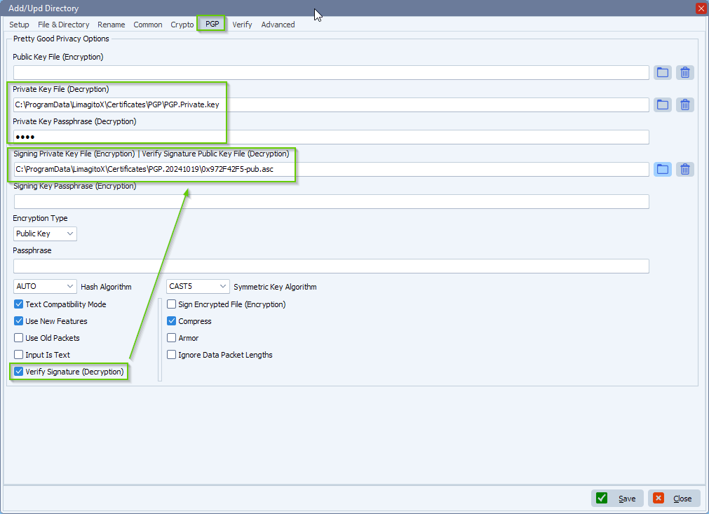 limagito file mover verify the pgp signature